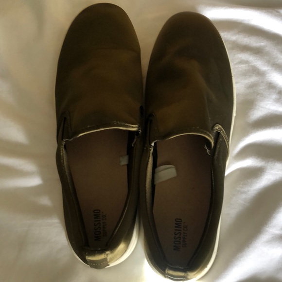 Mossimo Green Slip Ons - Picture 2 of 5